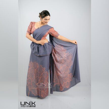 Modern Handcrafted Batik Saree 2553