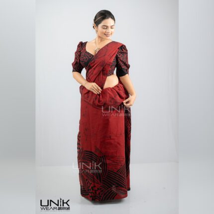 Modern Handcrafted Batik Saree 2554