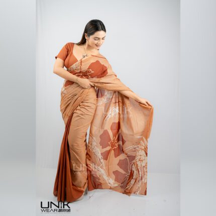Modern Handcrafted Batik Saree E1725