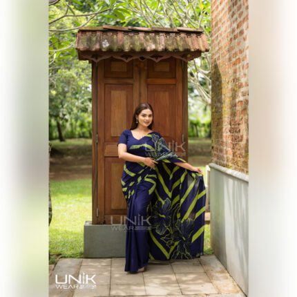 Modern Handcrafted Batik Saree 2562