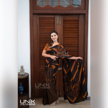 Modern Handcrafted Batik Saree 2563