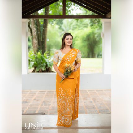 Modern Handcrafted Batik Saree 2567