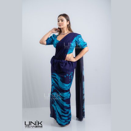 Modern Handcrafted Batik Saree 2571