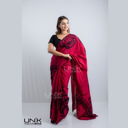 Modern Handcrafted Batik Saree 2575