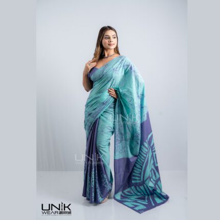Modern Handcrafted Batik Saree 2576