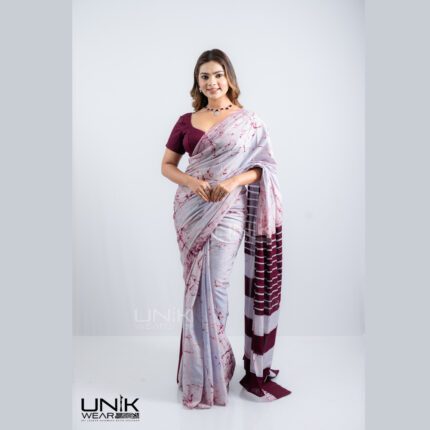 Modern Handcrafted Batik Saree 2577