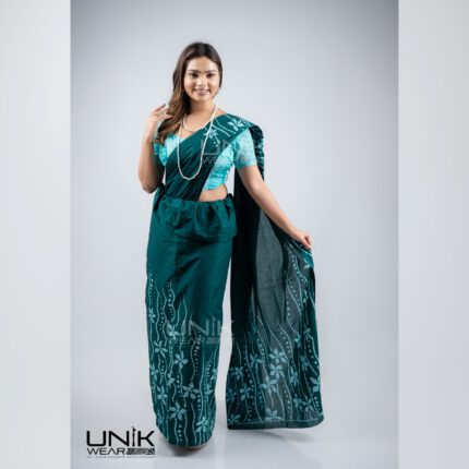 Modern Handcrafted Batik Saree  25106