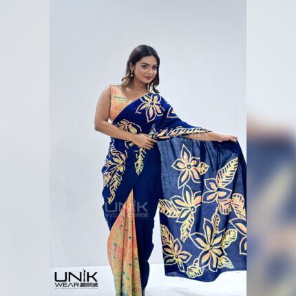 Modern Handcrafted Batik Saree  25107