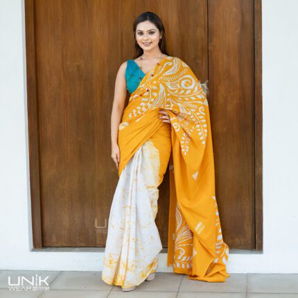 Modern Handcrafted Batik Saree  25113