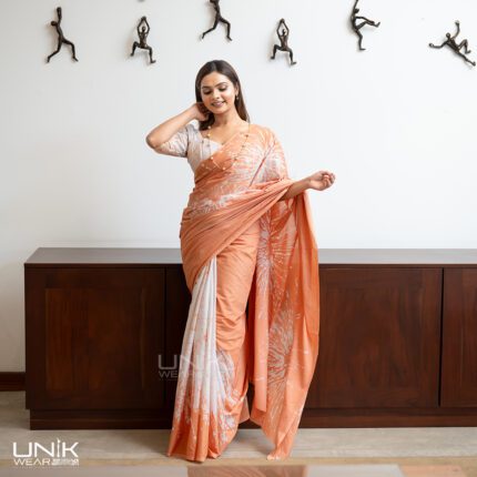 Modern Handcrafted Batik Saree  25114