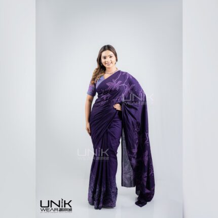 Modern Handcrafted Batik Saree  2593