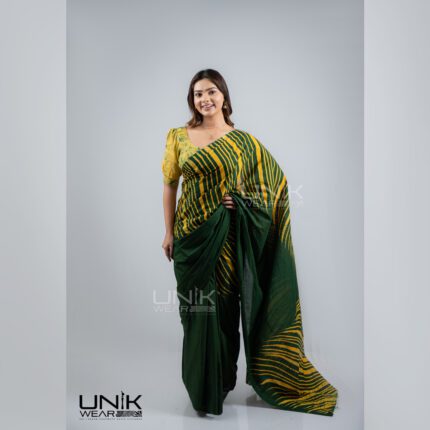 Modern Handcrafted Batik Saree  2596