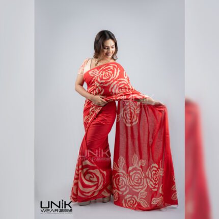 Modern Handcrafted Batik Saree  2598