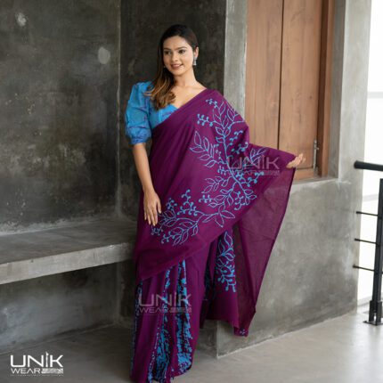 Modern Handcrafted Batik Saree 25121