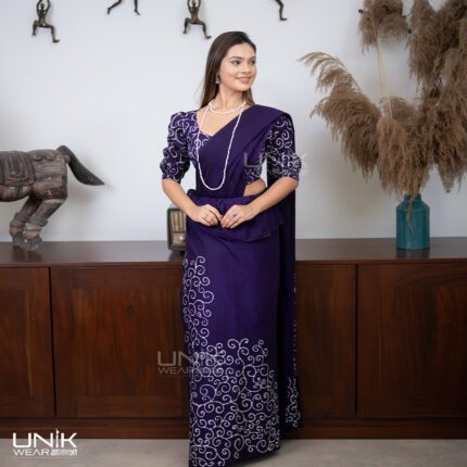 Modern Handcrafted Batik Saree 25132