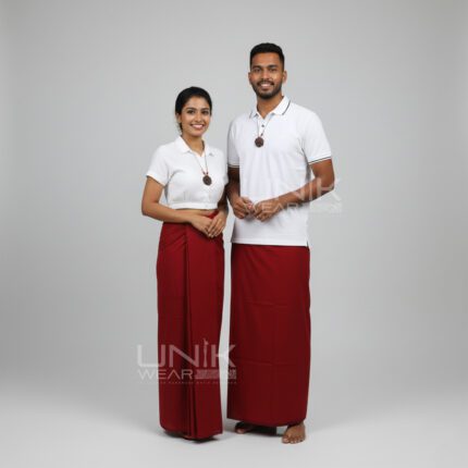 Sri Lankan Handloom Couple Dress 01