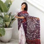 Handcrafted Cotton Batik Saree E0624