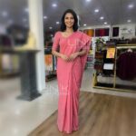 Pastal Pink Handloom Cotton Saree - H0003