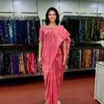 Pink Handloom Cotton Saree - H0013