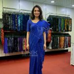 Royal Blue Handloom Cotton Saree - H0014
