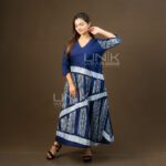 Deep Blue Horizon Dress - D0526 - Image 3