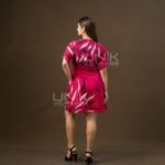 Ruby Feather Tunic Dress - D0826 - Image 5