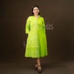 Citrus Geo Block Dress - D1026 - Image 2
